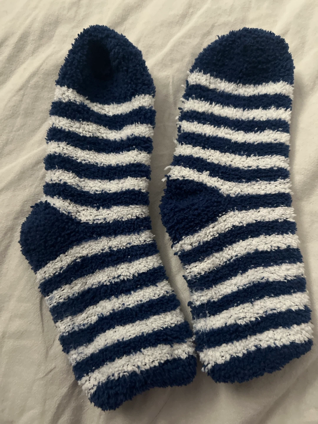Cozy Striped Fuzzy Socks