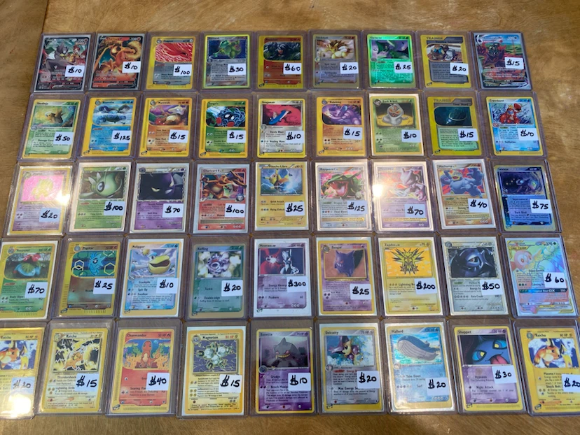 Pokémon cards singles for sale
