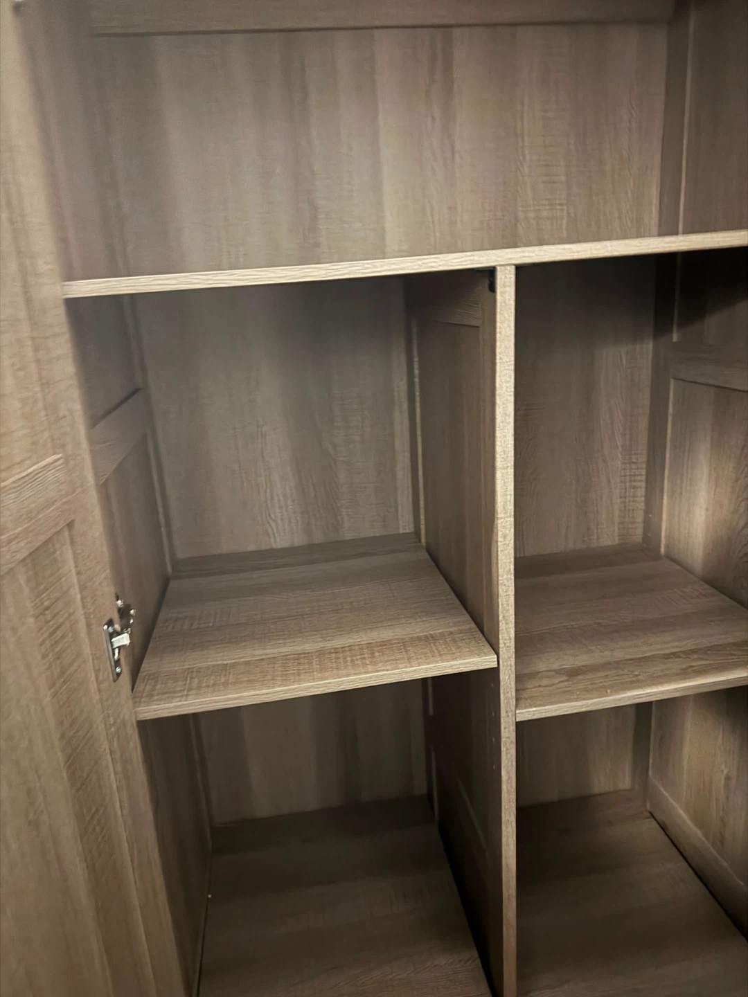 Tall Storage Cabinet - Wood Grain Finish - photo 2