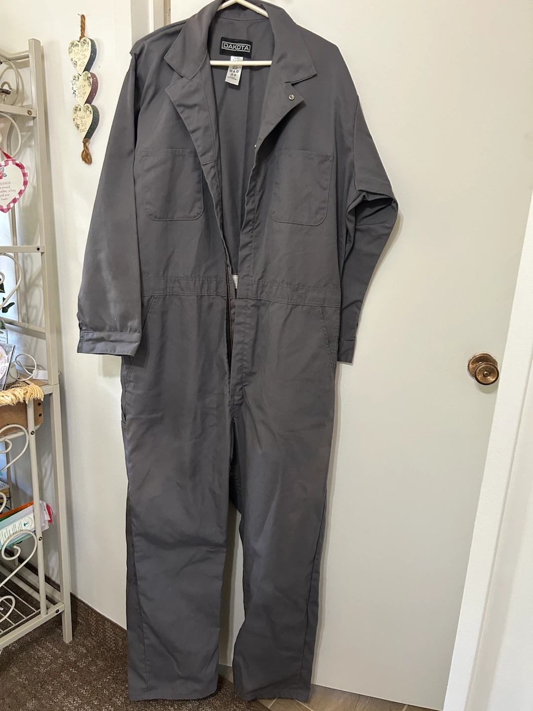 Dakota Workwear Coveralls Grey Men's Regular Large