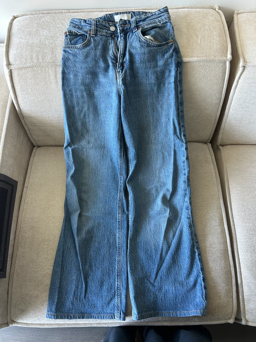 Women's Blue Denim Jeans - photo 2