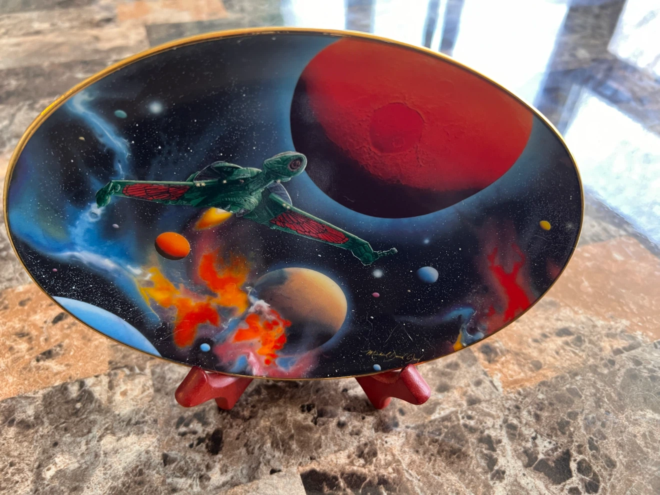 Star Trek Collector's Plate Set