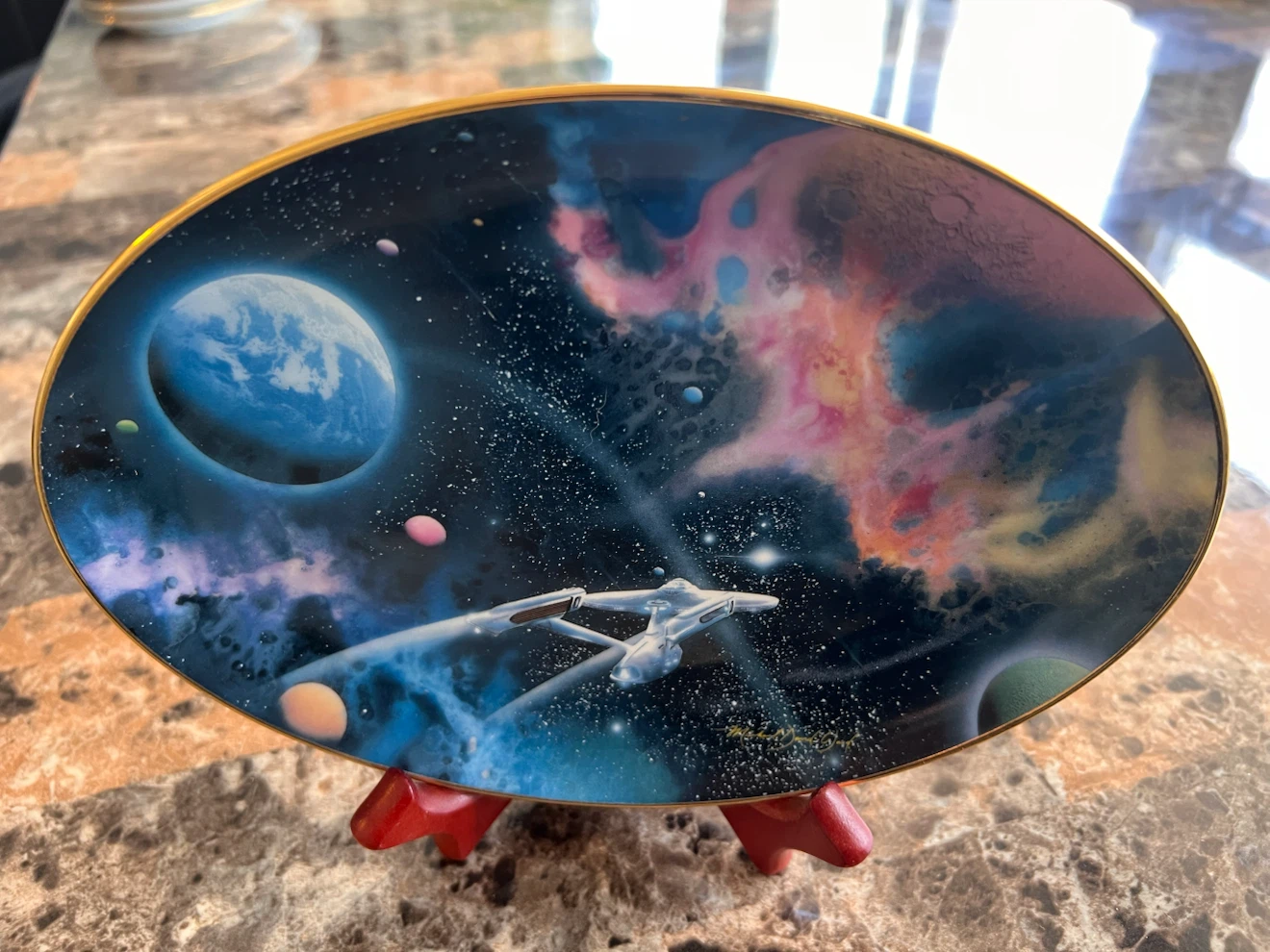 Star Trek Collector's Plate Set - photo 4