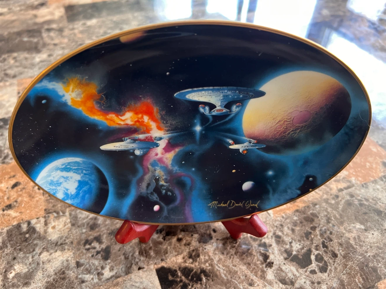 Star Trek Collector's Plate Set - photo 5