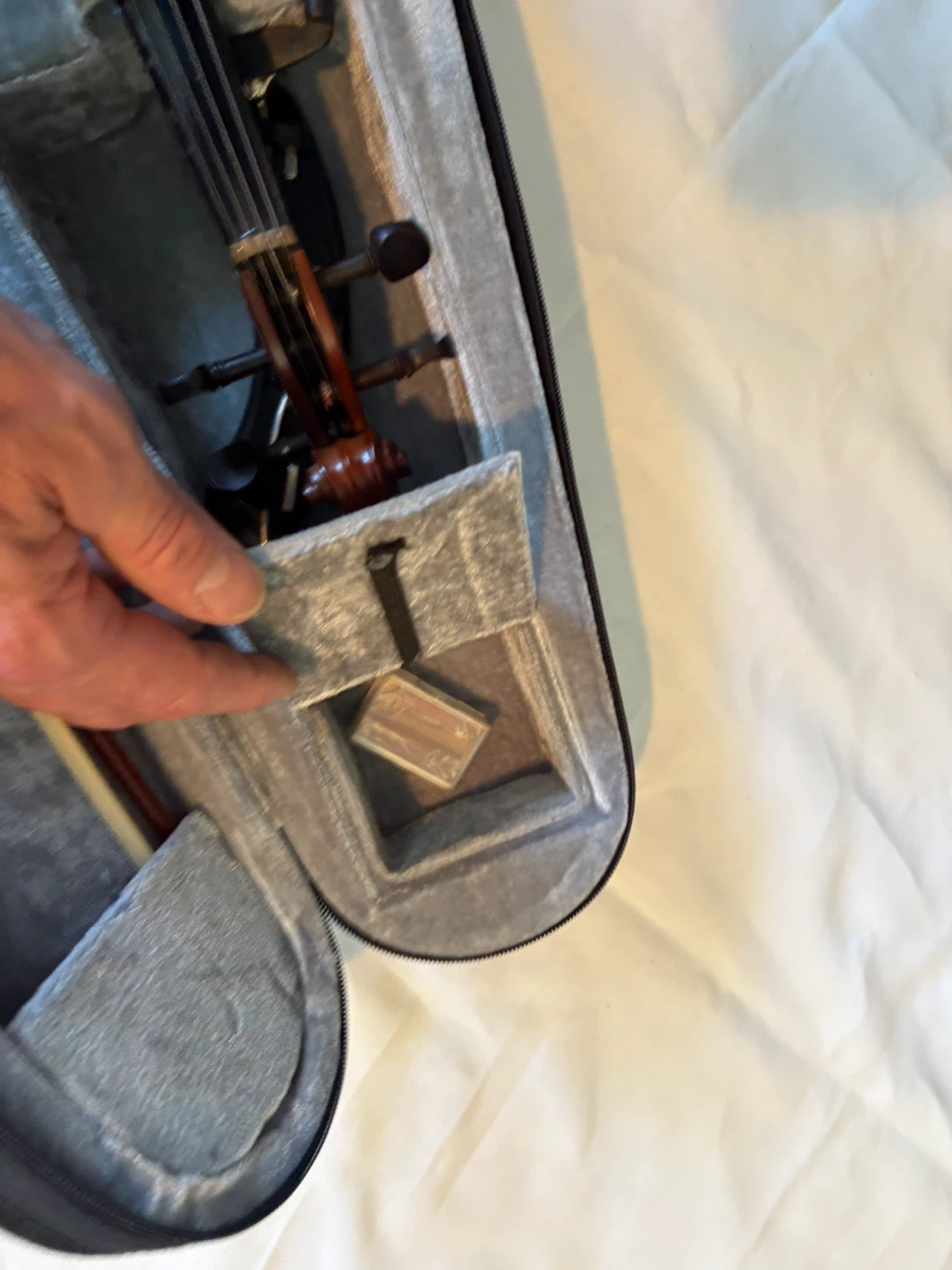 Violin with Case and Bow - photo 3