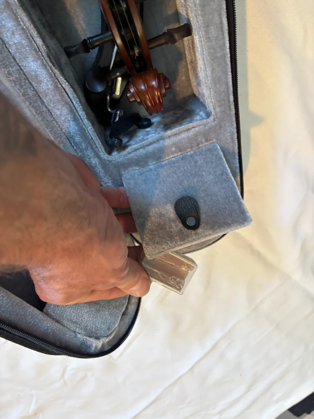 Violin with Case and Bow - photo 4