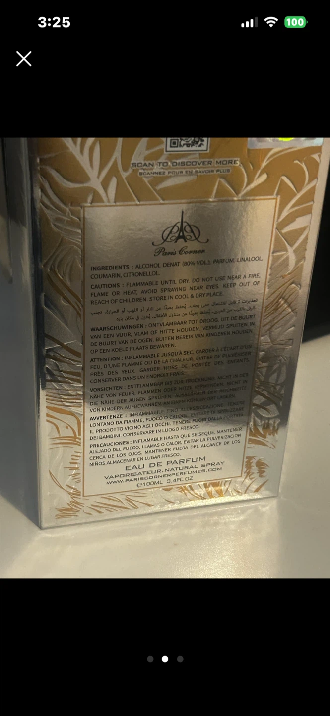 Paris Corner Khair Felicity Eau de Parfum 100ml - photo 3