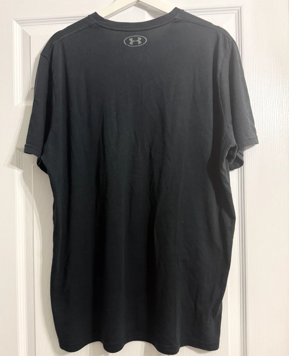 Under Armour logo black tshirt size Large - photo 3