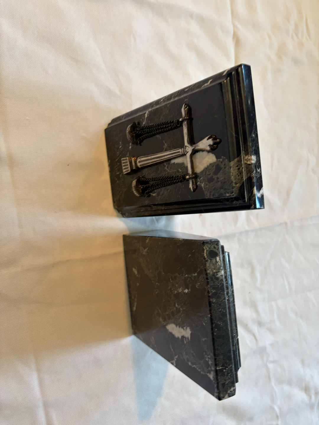 Decorative Scales of Justice Bookends - photo 4