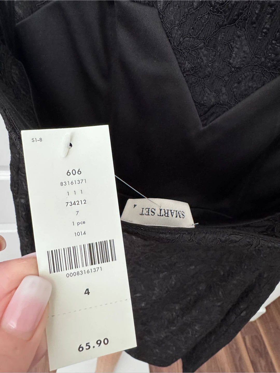 Brand new: Black Strapless Dress Size 4 - photo 2