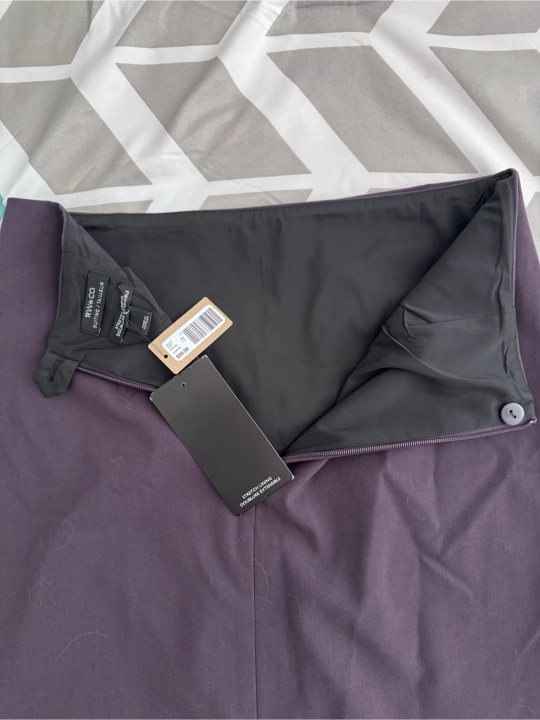 Brand new: RW&CO. Purple Skirt - Size 4 - photo 3