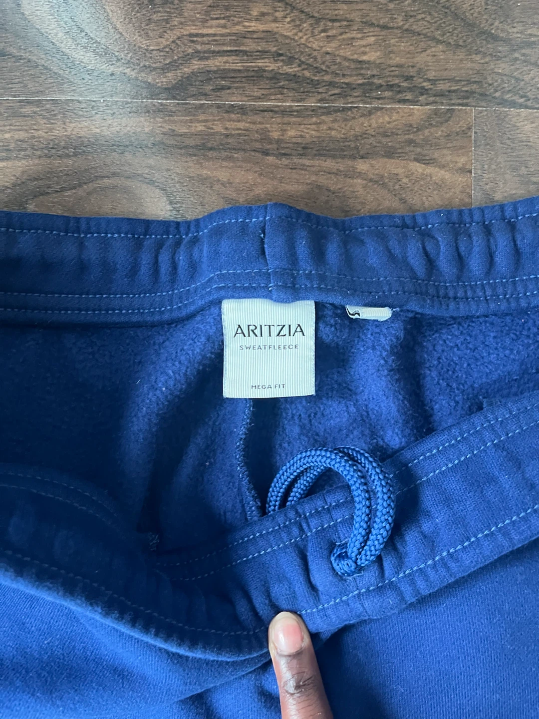 Aritzia Sweatfleece Mega Fit Sweatpants - Blue - photo 2