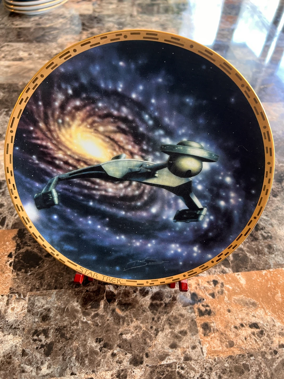 Star Trek Collectors Plates - photo 2