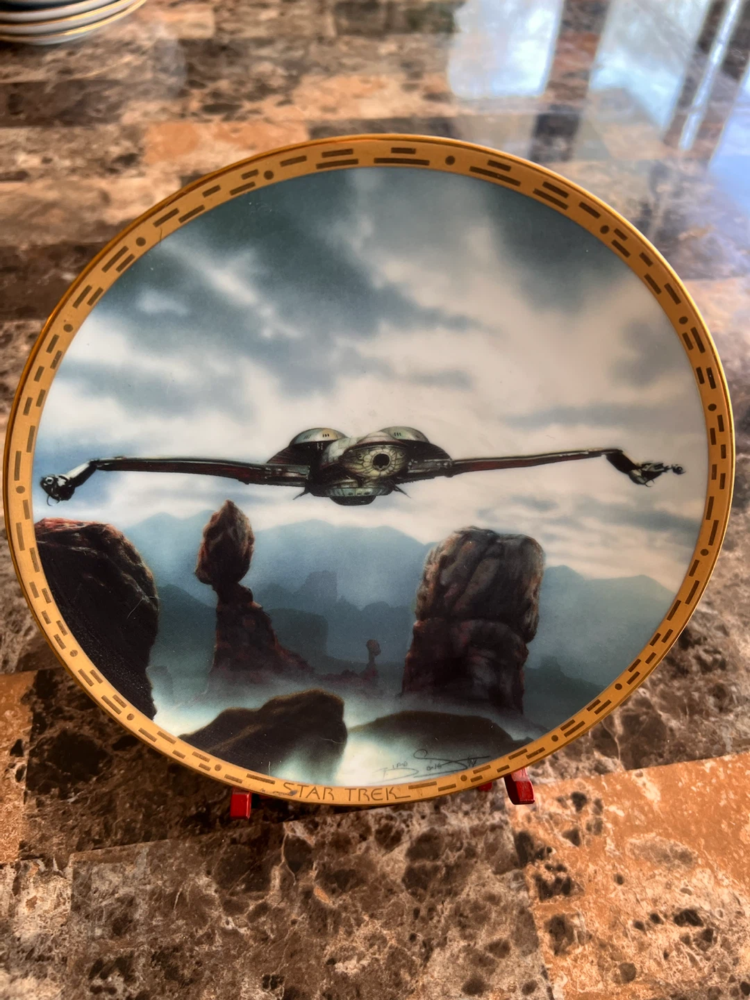 Star Trek Collectors Plates - photo 4