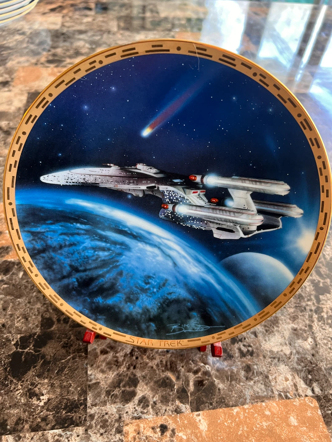 Star Trek Collectors Plates - photo 5