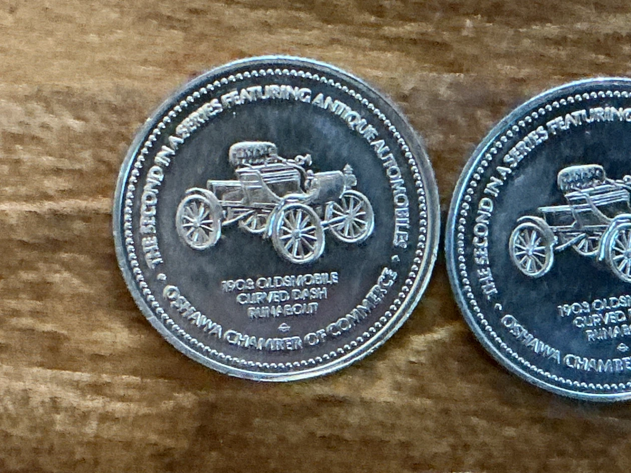 1979 OSHAWA Token 1903 OLDSMOBILE Oshawa Chamber of Commerce - photo 5