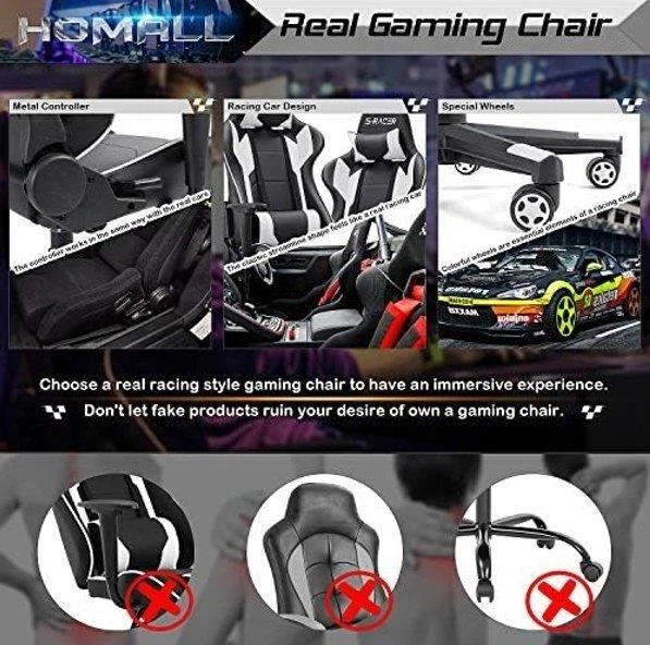 HOMALL S-RACER Gaming Chair - photo 5