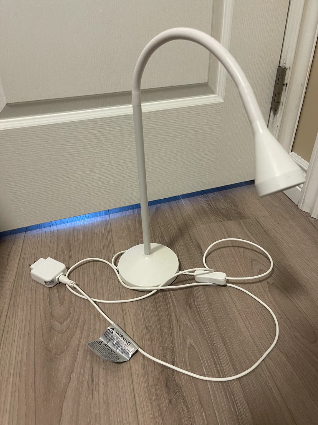 NÄVLINGE LED work lamp,White Adjustable Desk Lamp