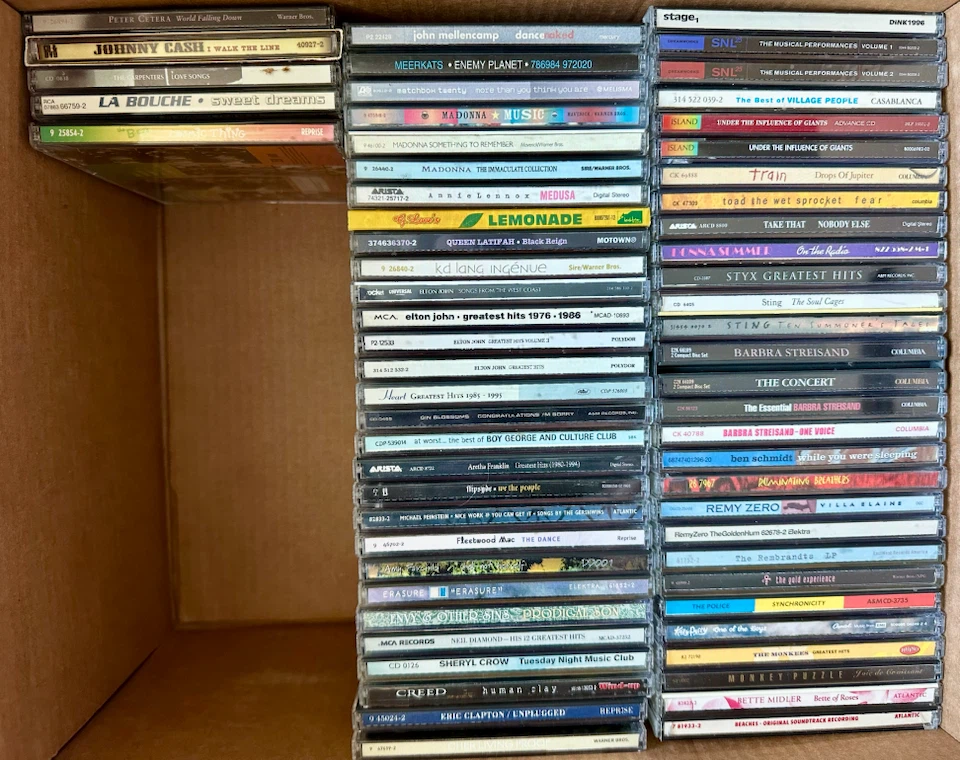 Cd  collection—Free for pickup in Jsq