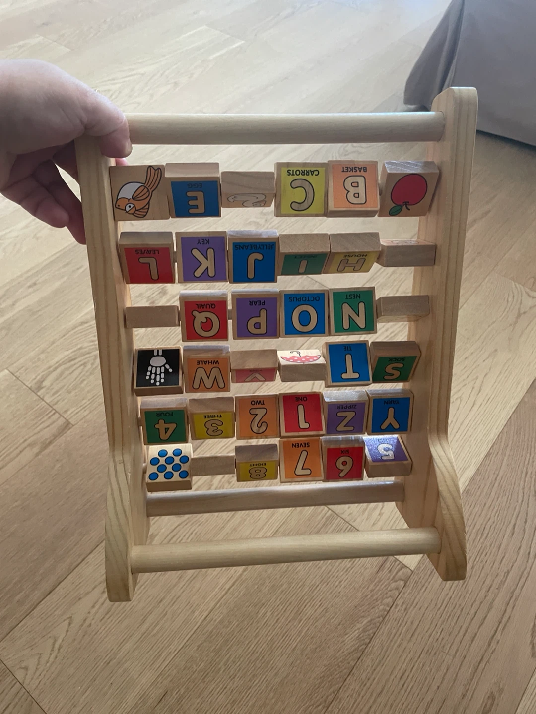 Wooden Bead Maze & Abacus Toy Set - photo 3