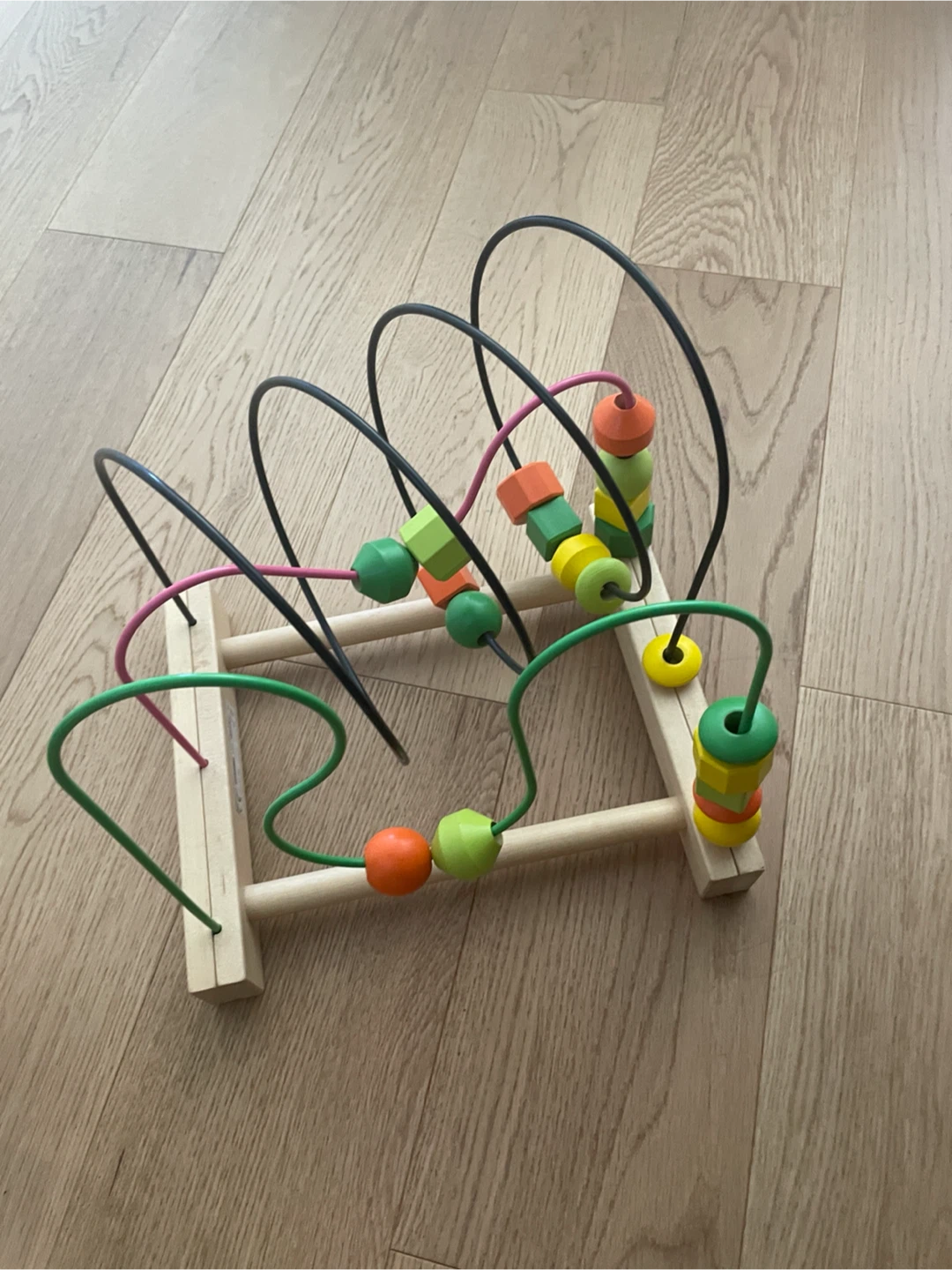 Wooden Bead Maze & Abacus Toy Set - photo 4