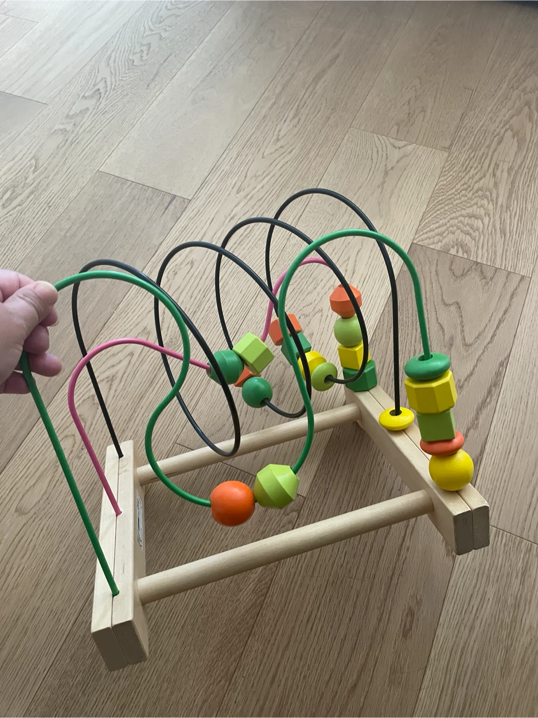 Wooden Bead Maze & Abacus Toy Set - photo 5