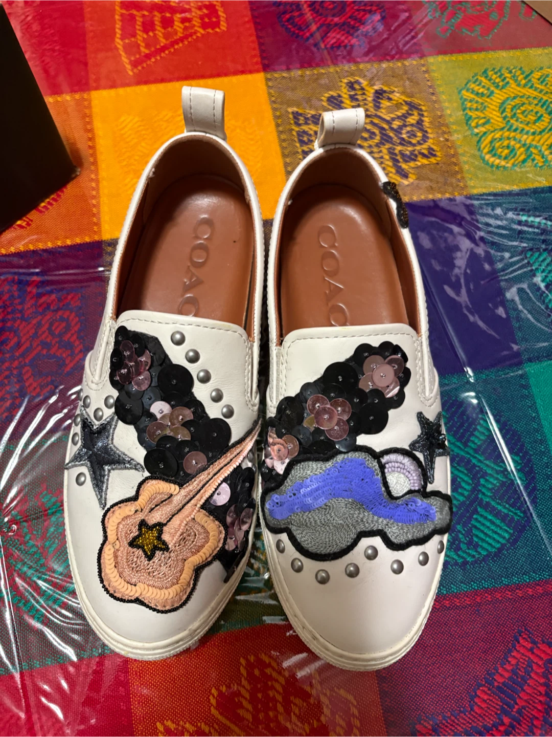 Coach C115 Star Seq Slip-On Sneakers - photo 2