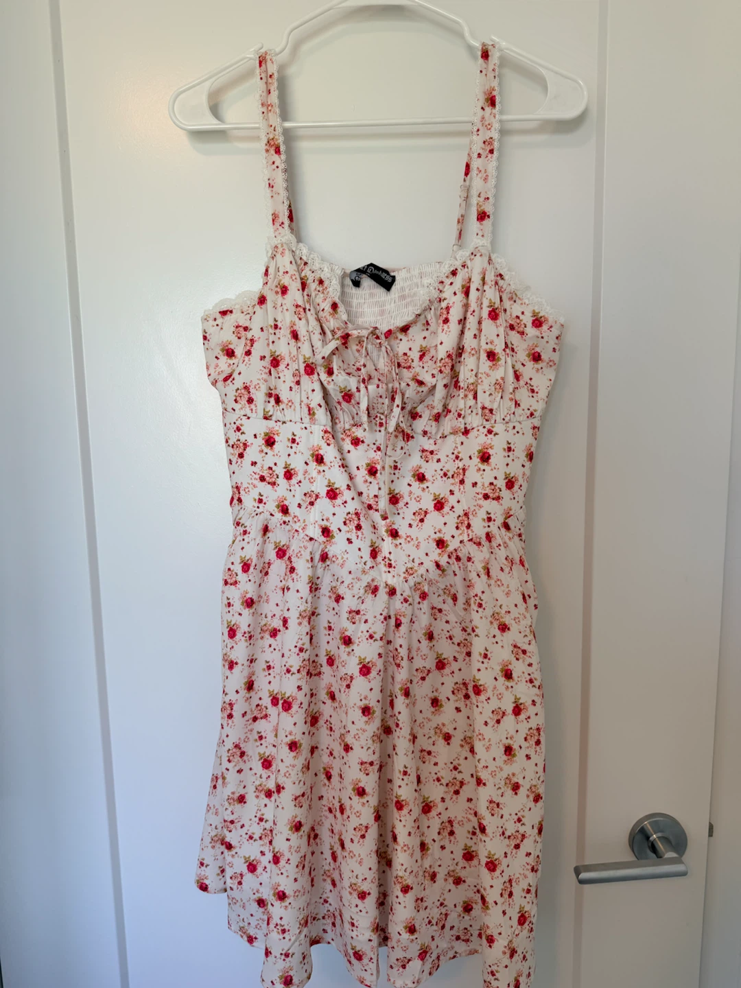 Floral Corset summer dress with pockets - XL - photo 2