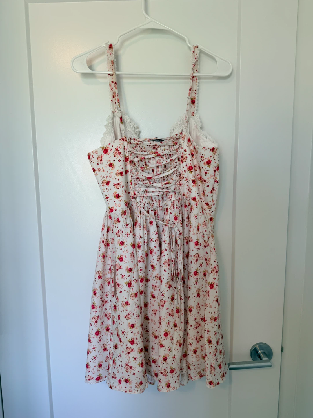 Floral Corset summer dress with pockets - XL - photo 3
