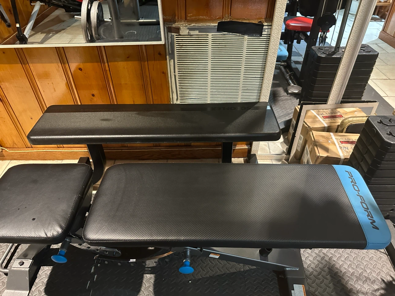 2 work out benches (Pro-Form) (Soloflex)