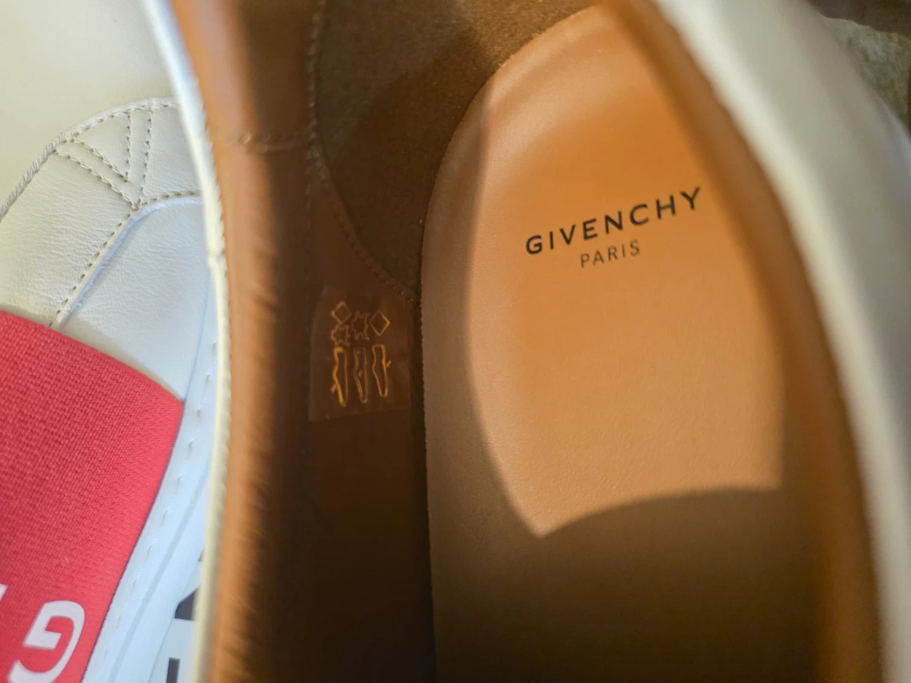 Givenchy Paris White Leather Slip-On Sneakers - photo 4