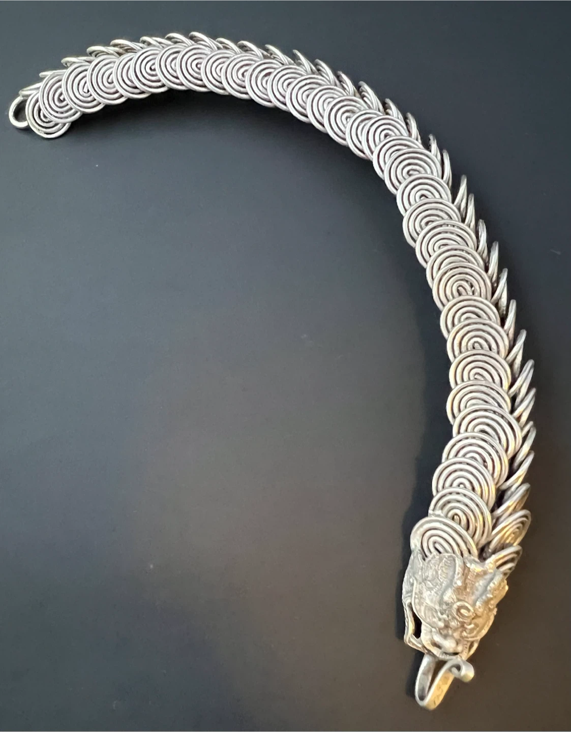 Vintage Dragon Coil Bracelet - photo 3