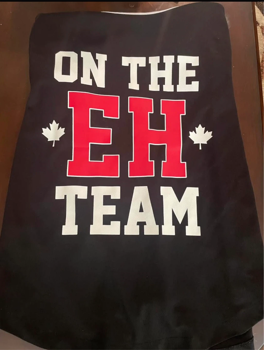 Black Canada "On the EH Team" Baseball Jersey - photo 2