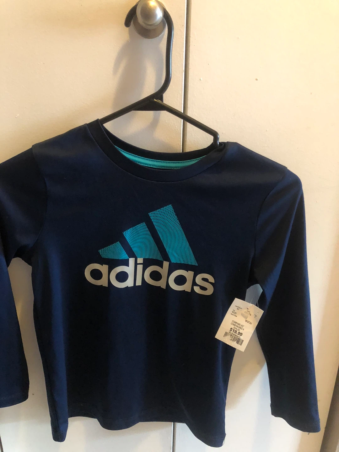 NEW Adidas Long Sleeve Shirt - Size 5