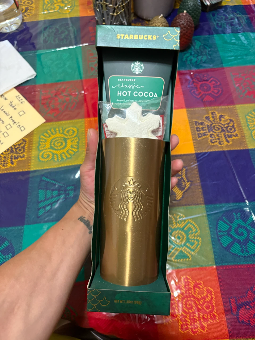 Starbucks Classic Hot Cocoa Mix with Mug & Marshmallow Gift Set