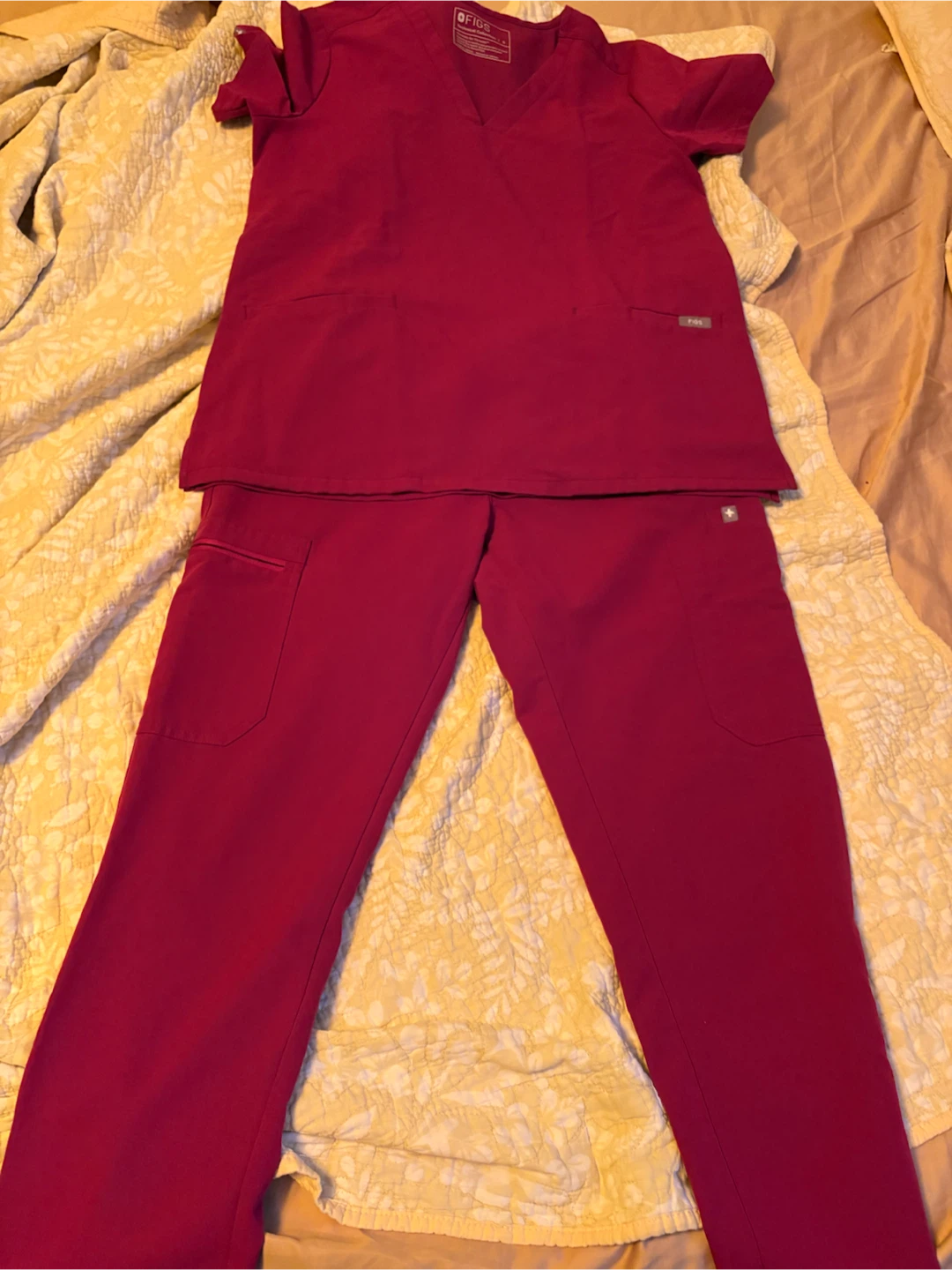 FIGS Technical Collection Scrub Top & Pants Set - XS - photo 2