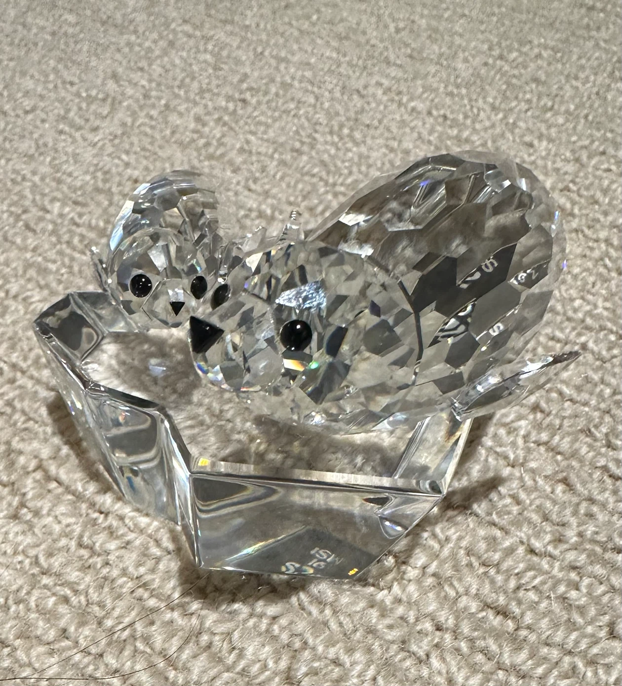 Swarovski Crystal Seal Figurine