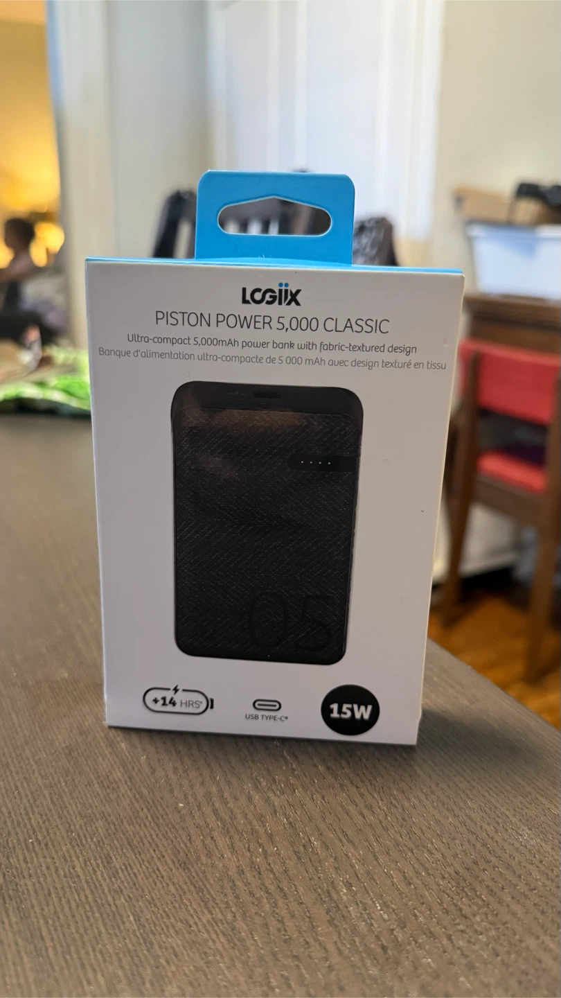 LOGiiX Piston Power 5000mAh USB-C Power Bank