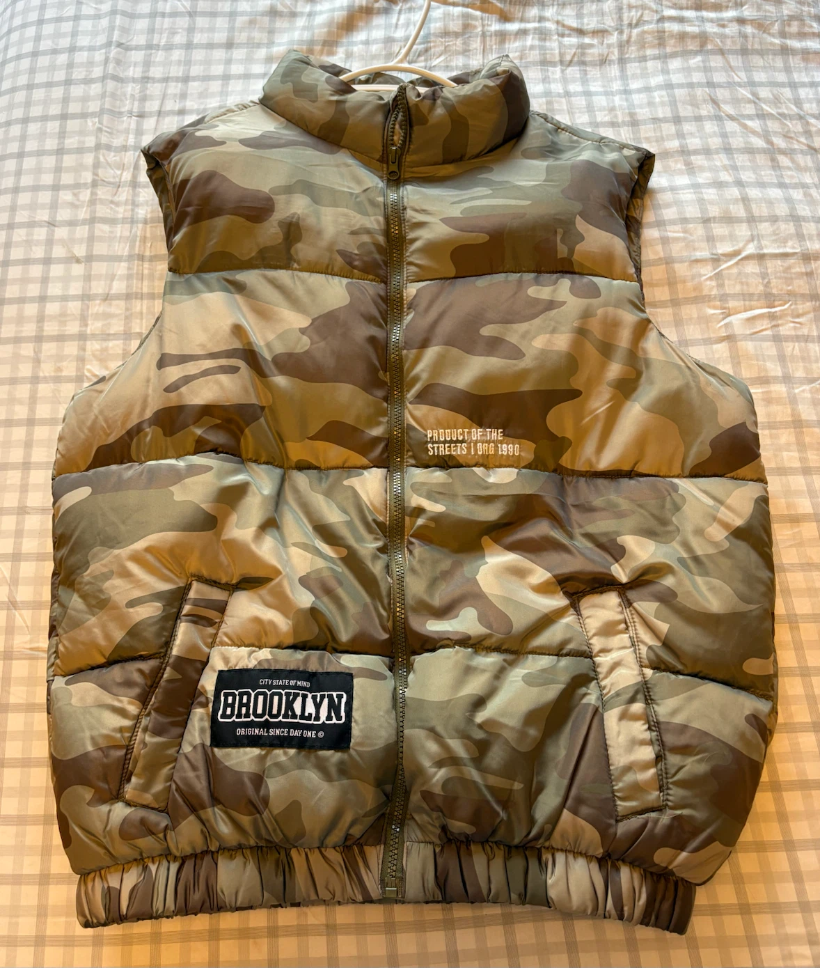 ✨✨Urban Man Camo Puffer Vest