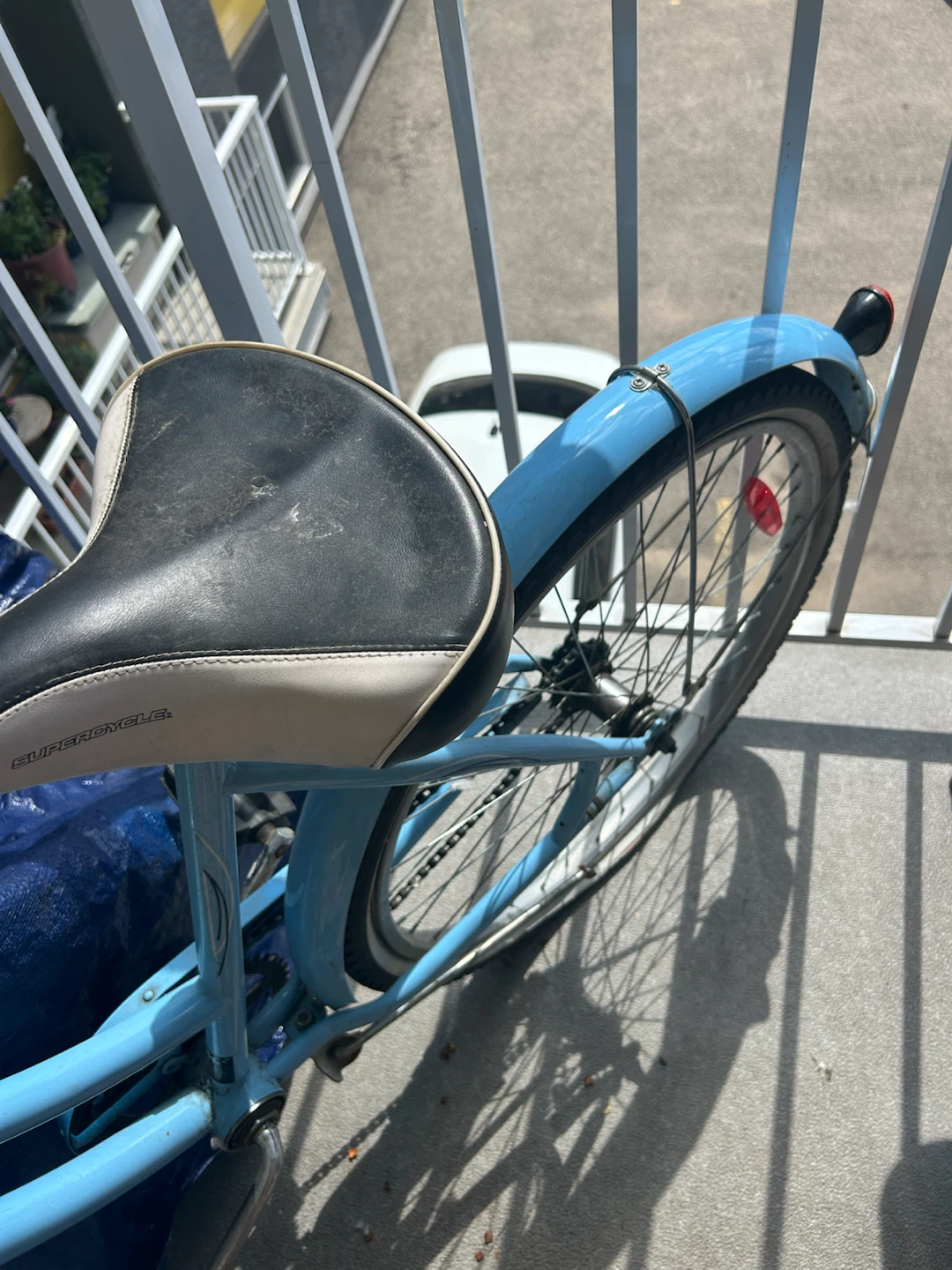 blue cruiser bike - photo 4