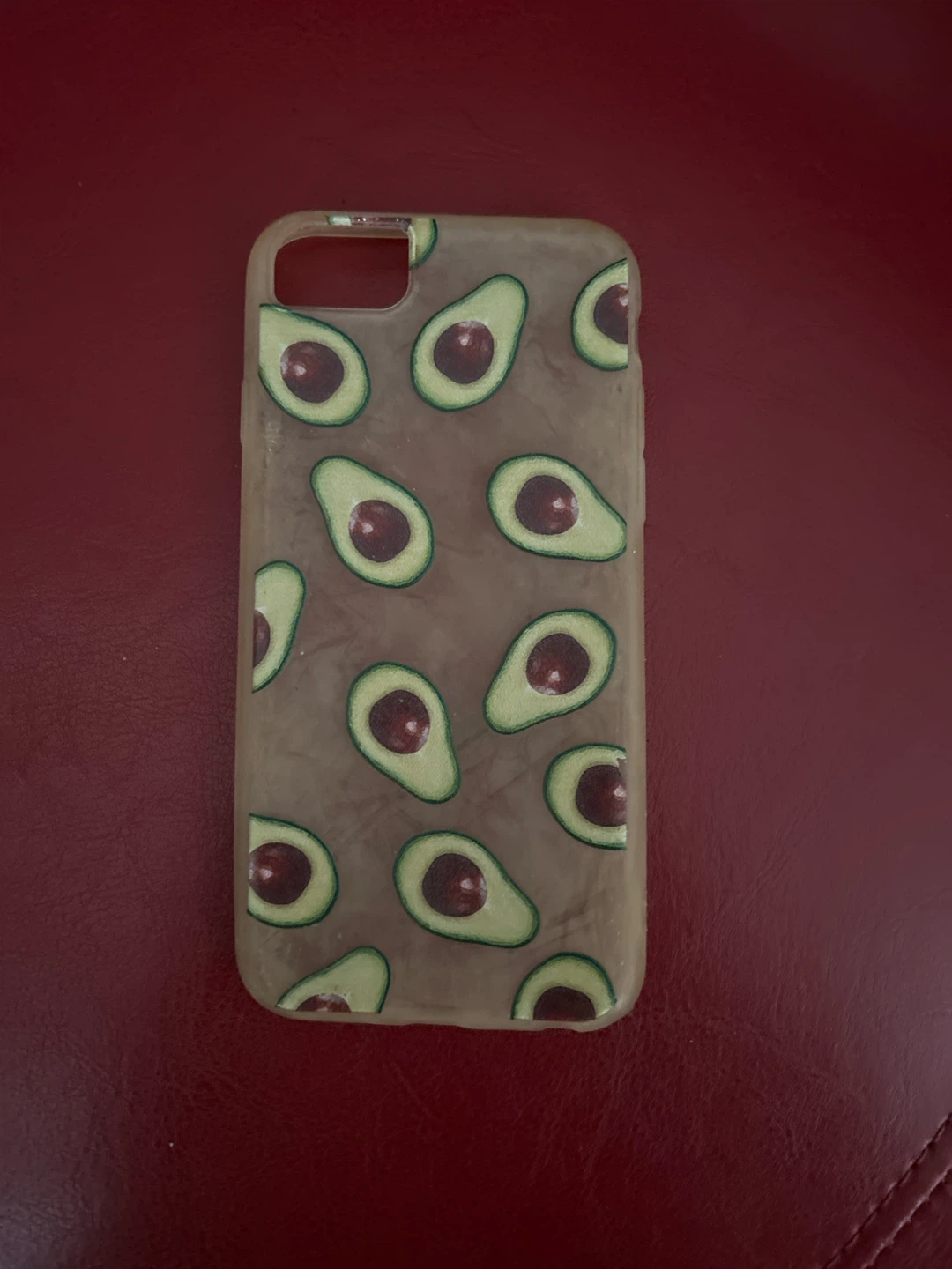 iPhone Case with Avocado Print