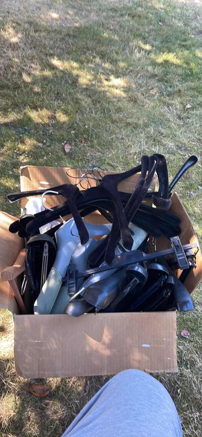 Assorted Clothing Hangers