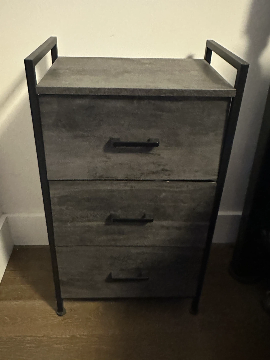 Set of 2 Grey End Tables