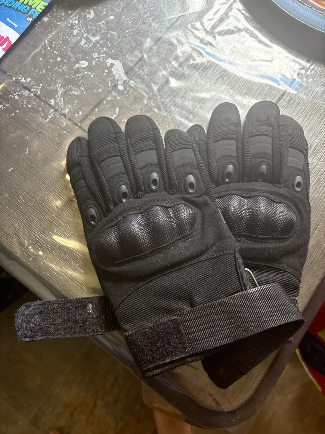 Black Tactical Gloves