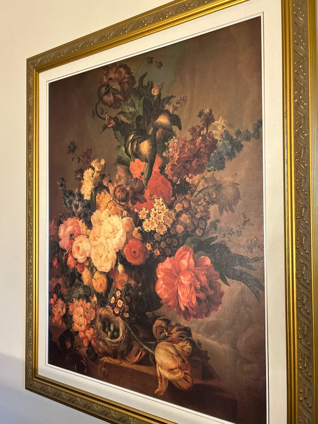 Framed Floral Still Life Wall Art