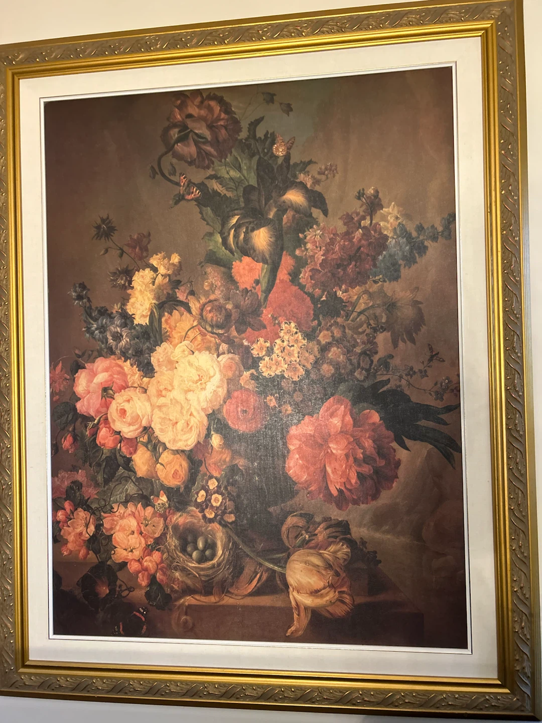 Framed Floral Still Life Wall Art - photo 2