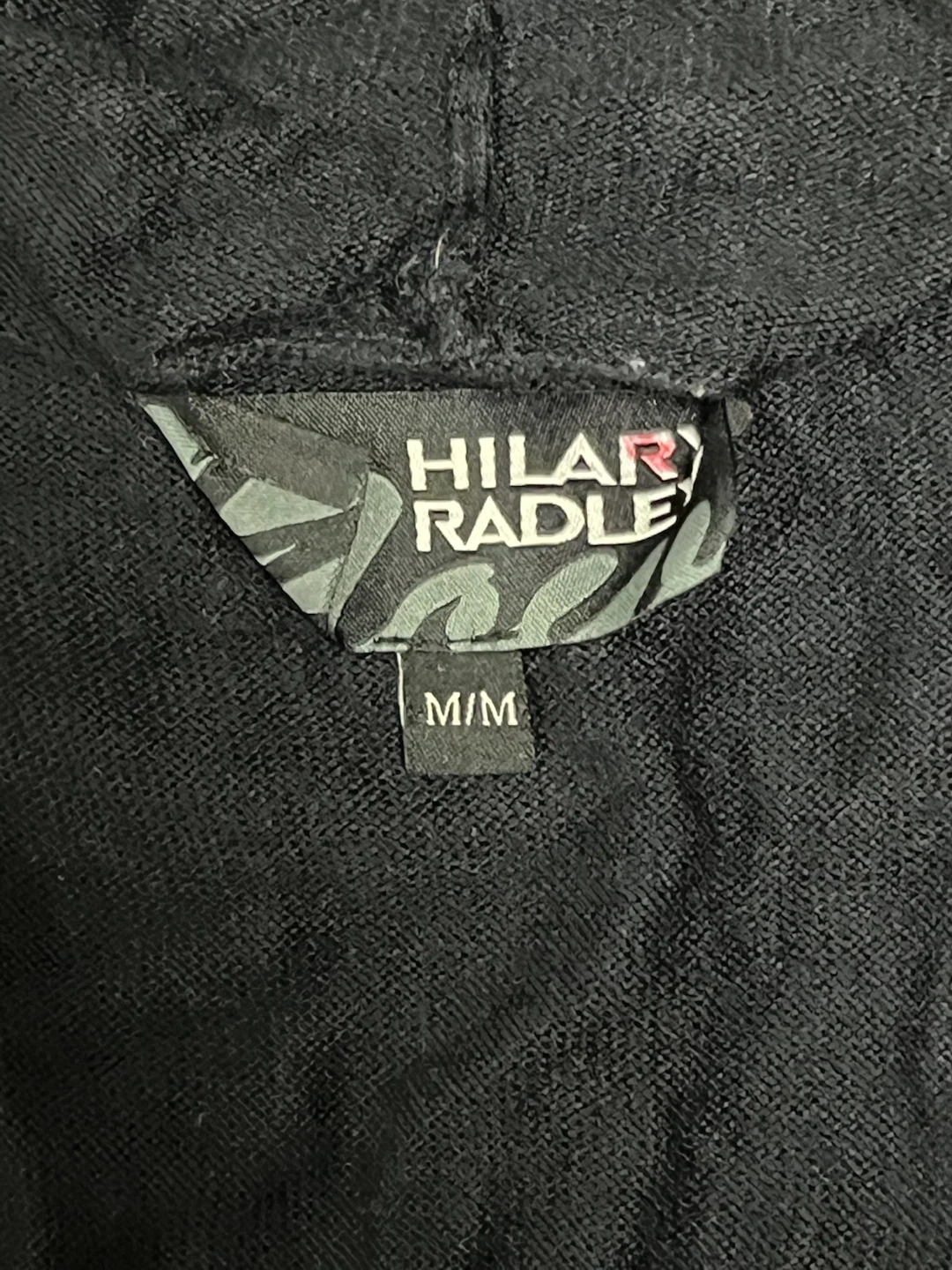 Hilary Radley Black Waterfall Cardigan M/M - photo 3