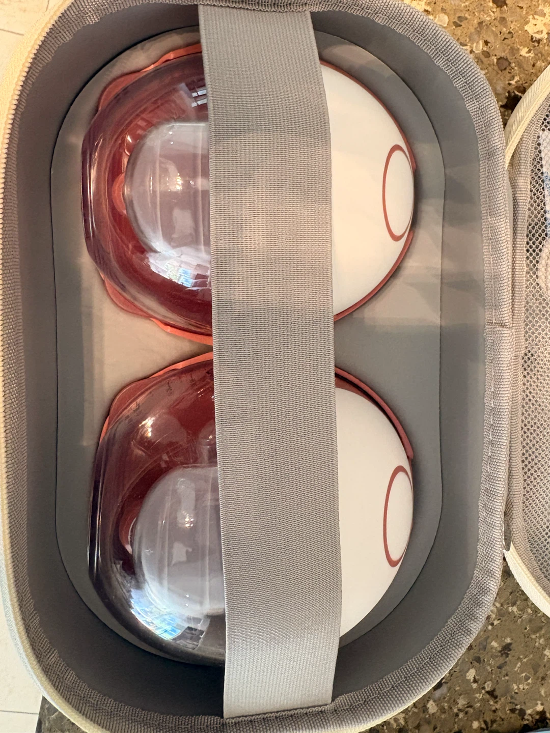 Momcozy M6 Hands-Free Wearable Breast Pump – Open Box, un-used - photo 2