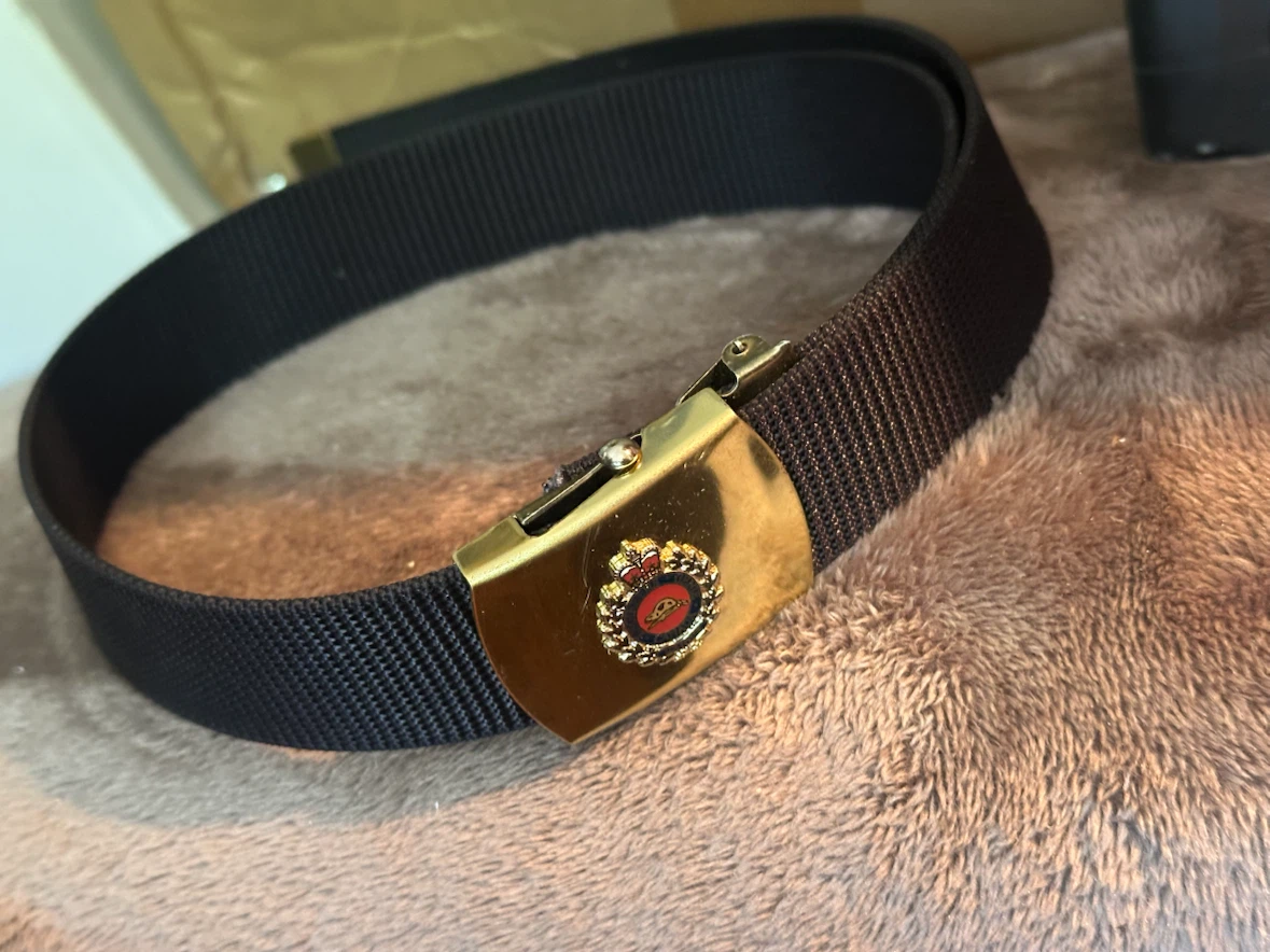 Royal Canadian Engineers ceremonial belt
