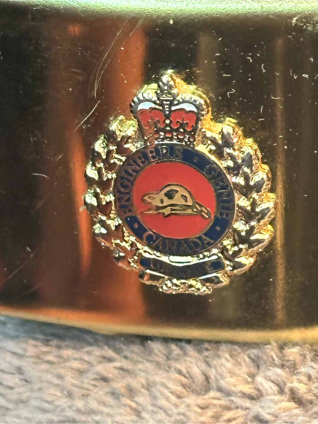 Royal Canadian Engineers ceremonial belt - photo 2